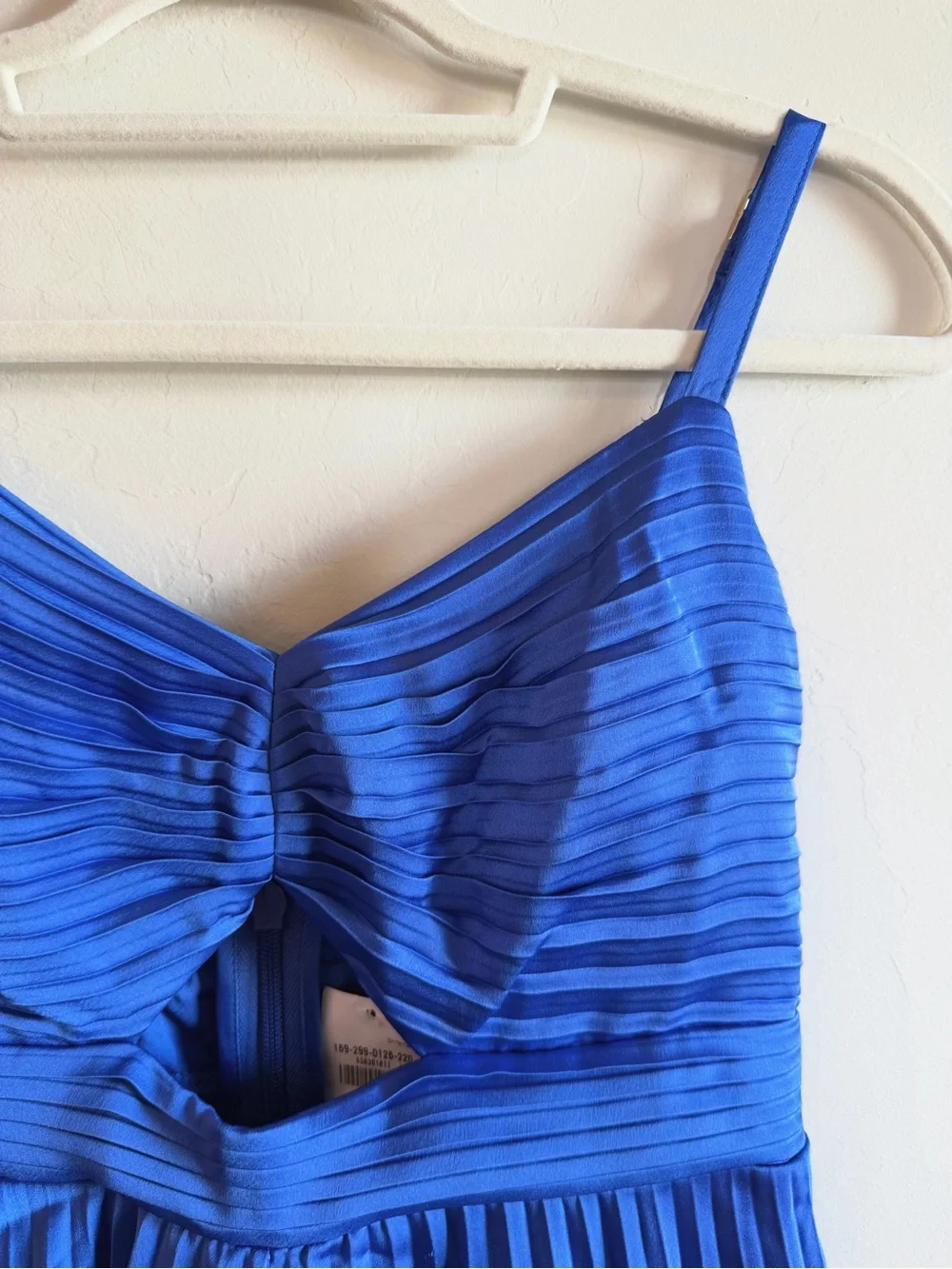 Abercrombie & Fitch Giselle Pleated Tiered Maxi Dress